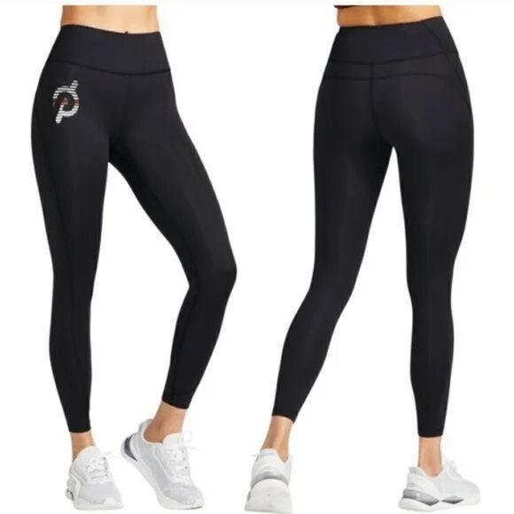 PELOTON XL Move Seamed High Waist Black Compression Leggings NWT - Picture 1 of 10